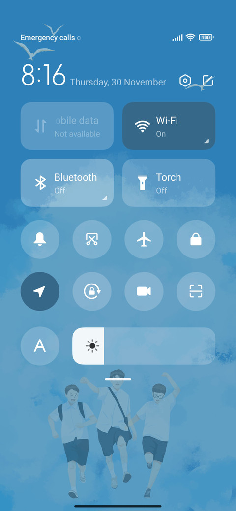 Teenage sky screenshot