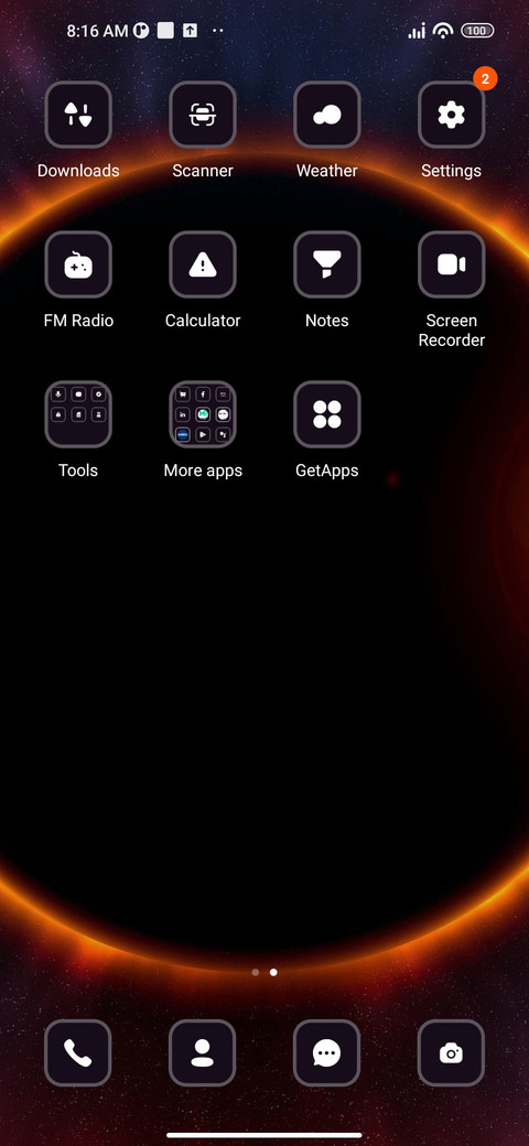Eclipse screenshot