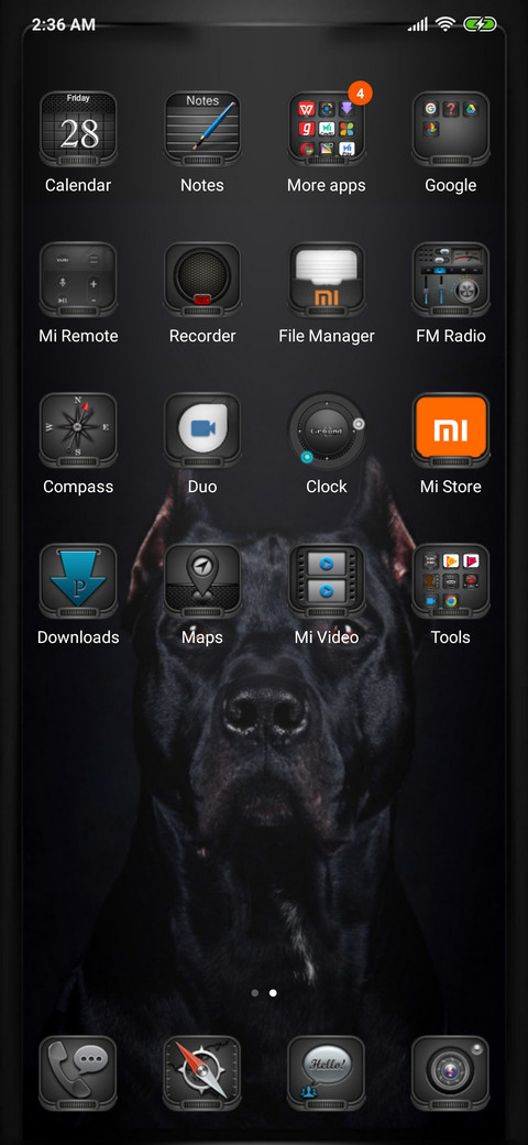 Graphite_Darkmode screenshot