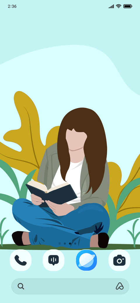 Reading Girl screenshot