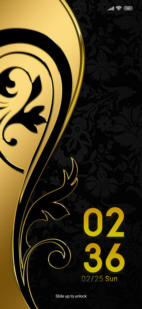 Luxury black screenshot