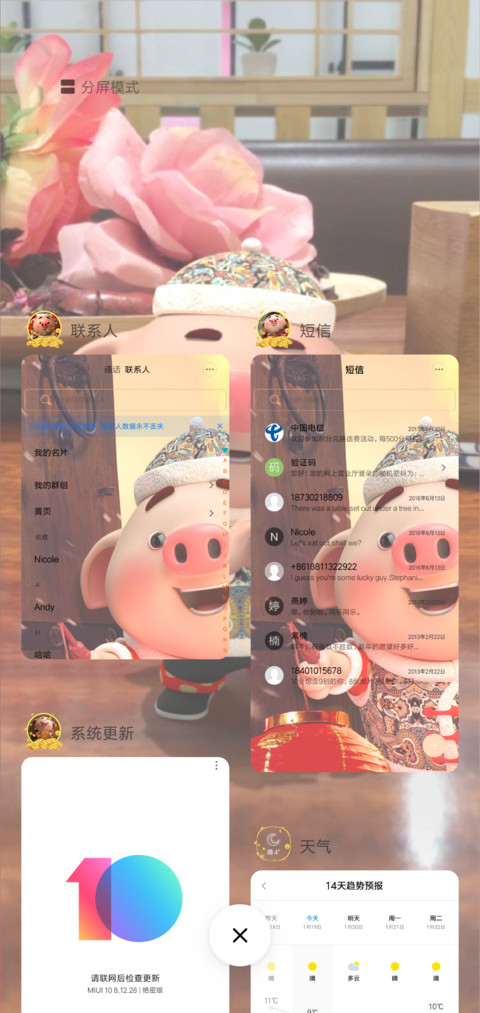 猪小屁拜年音效锁屏 screenshot