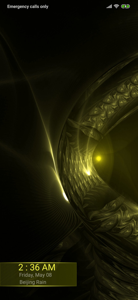Yellow Gradient X screenshot