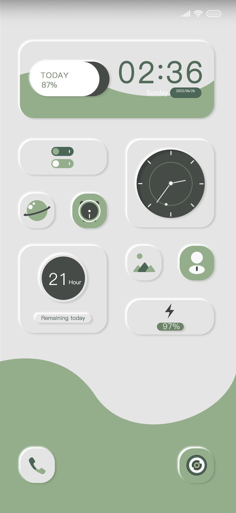Matcha green screenshot