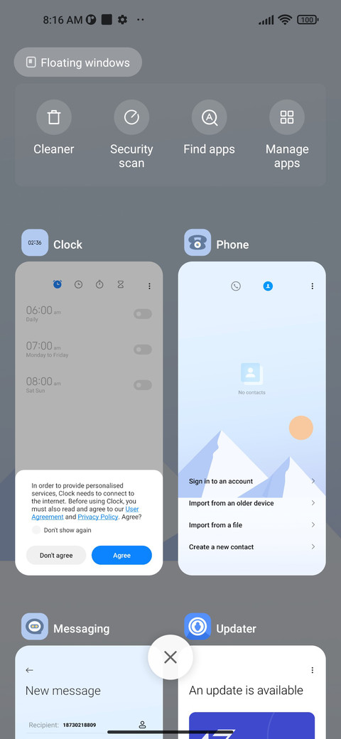 Winter snowfield screenshot