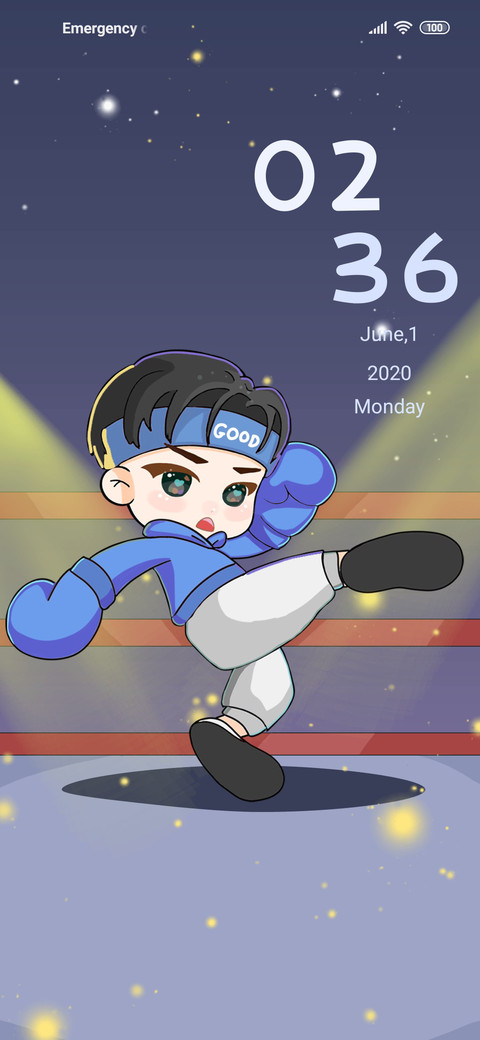 Boxing boy screenshot