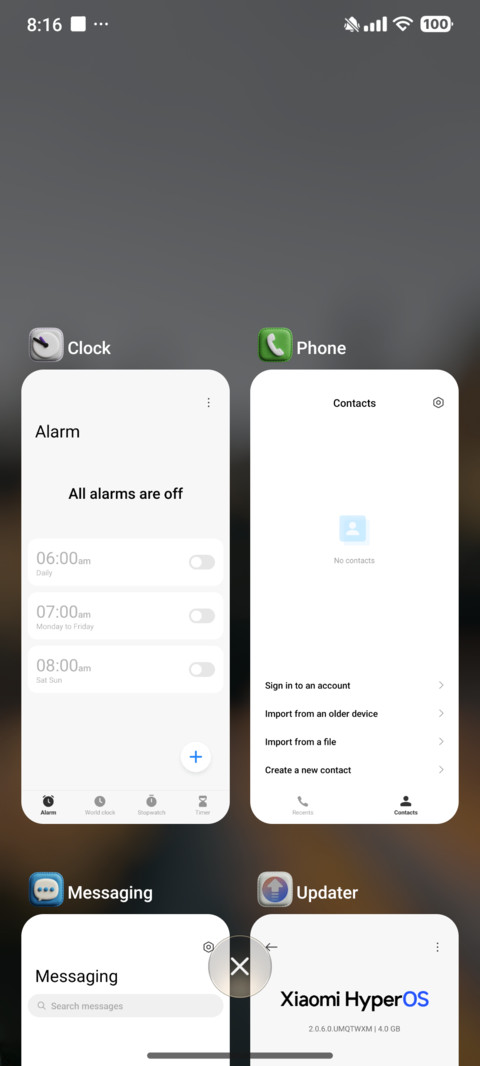 OX LS screenshot