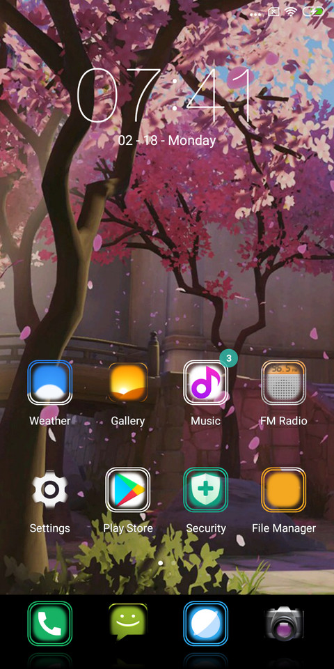  Colorful leaves screenshot