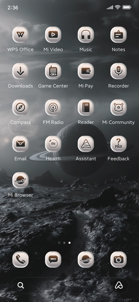 Planetary ash screenshot