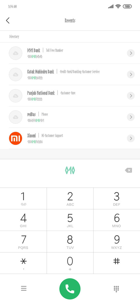 Baby Color Green screenshot