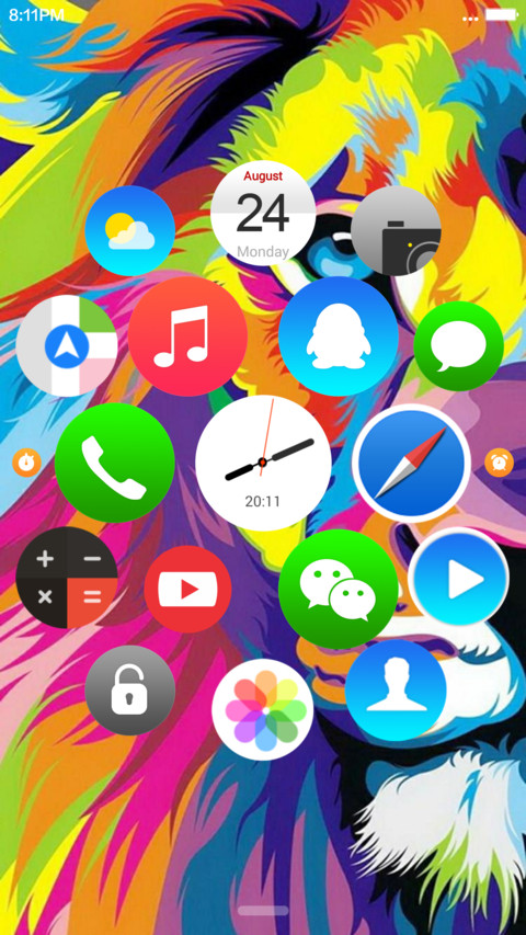 iWATCH OS screenshot