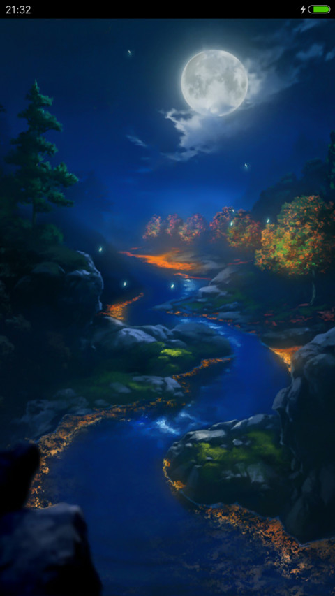 月夜静溪 screenshot