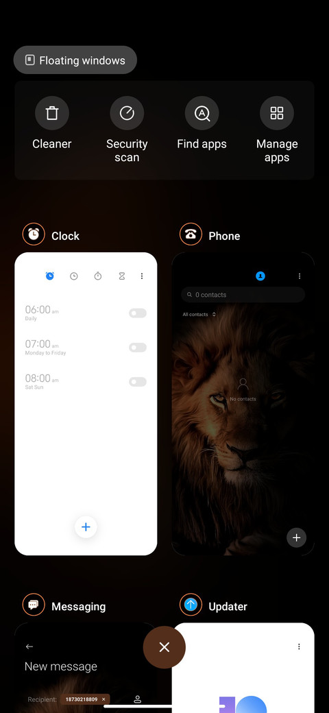Dark lion screenshot