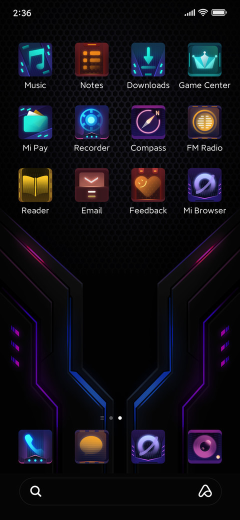Cyber mecha screenshot