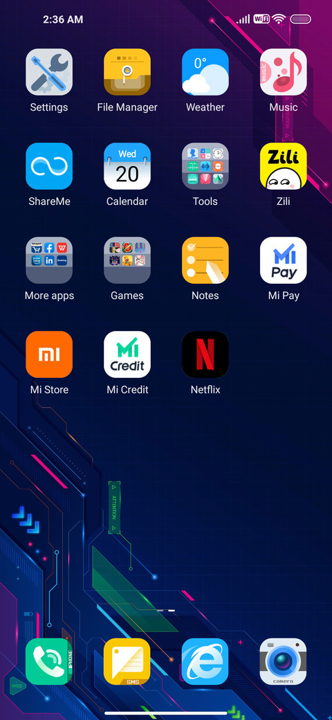 Abstract Color screenshot