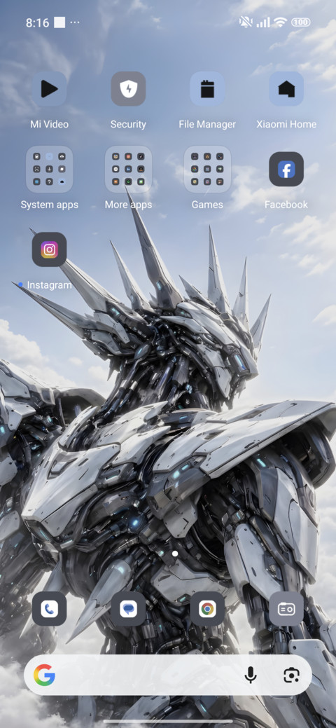 Mecha screenshot
