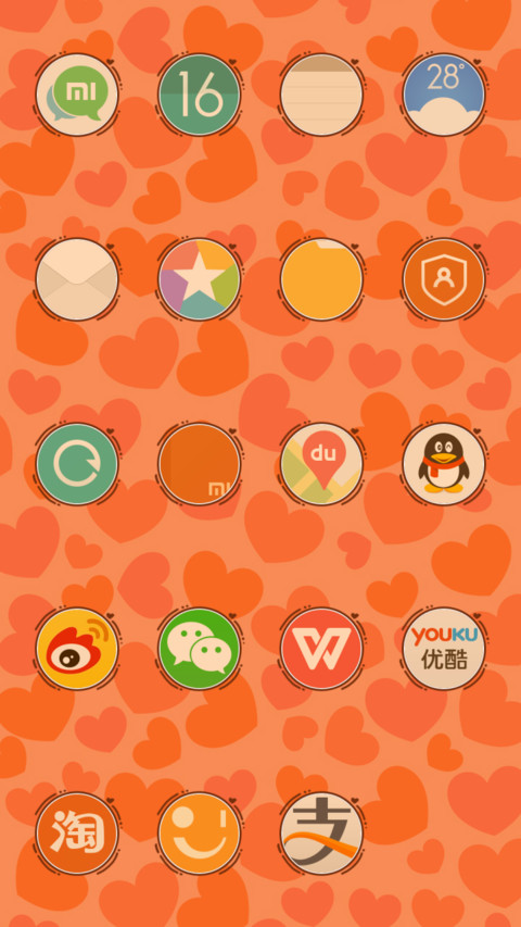  IN Orange love - animated screenshot