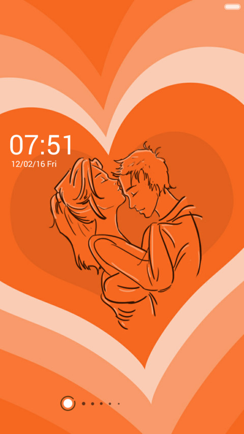  IN Orange love - animated screenshot