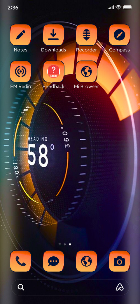 Speedometer screenshot