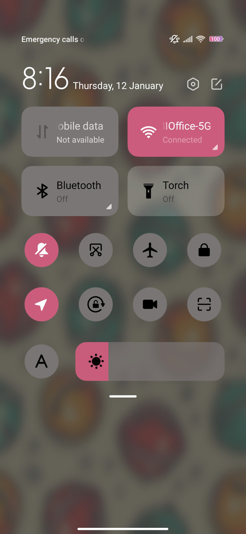 Snowflake Letter screenshot