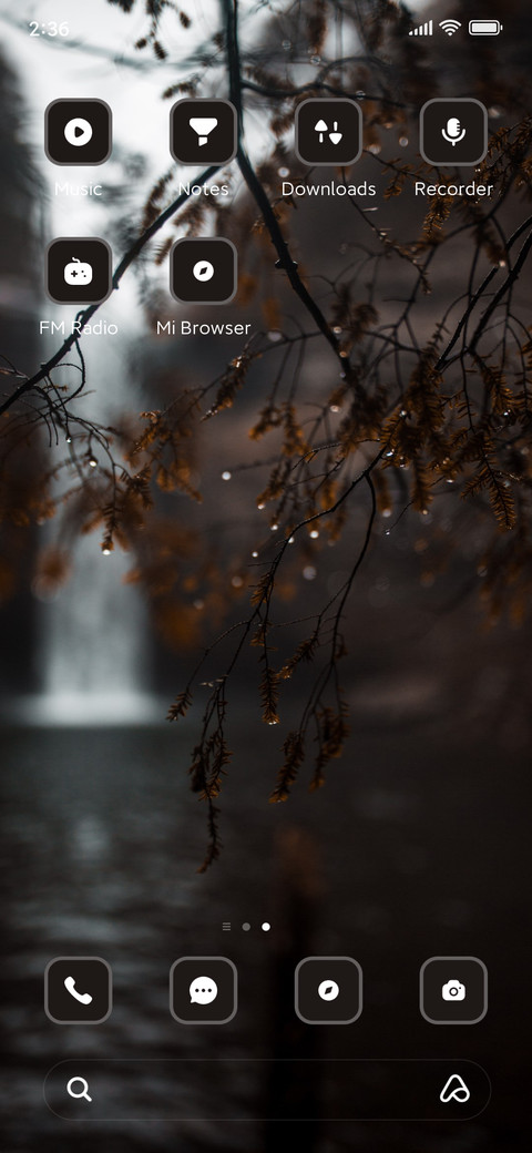 Raindrops screenshot