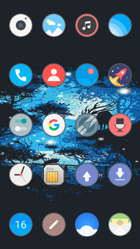 Shine Blue screenshot