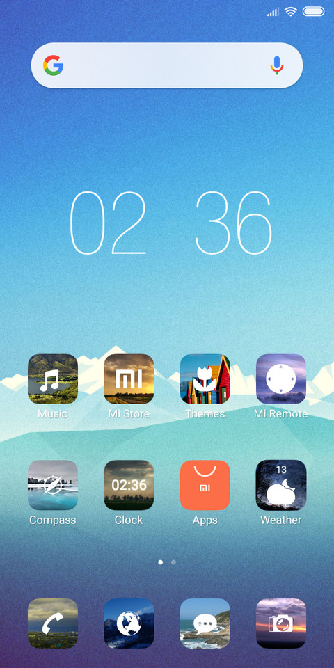 Landscape screenshot