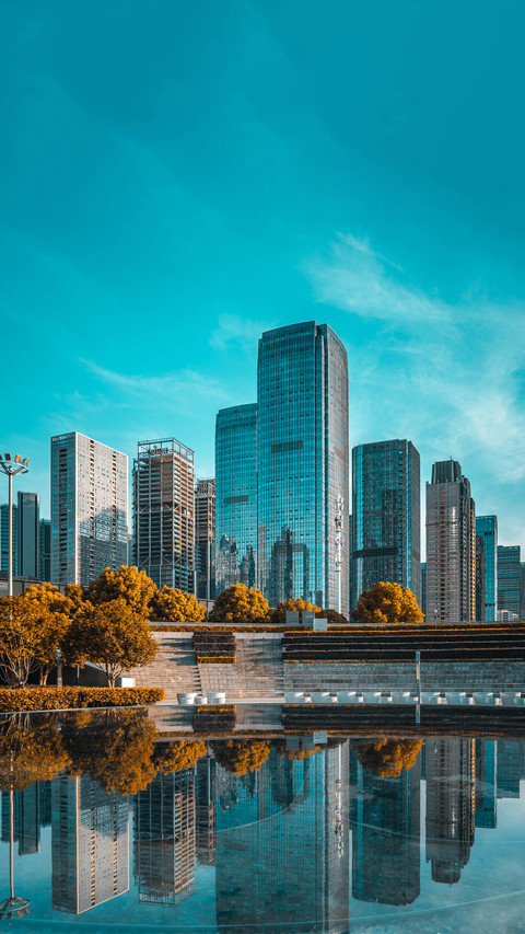 Modern high-rise buildings screenshot