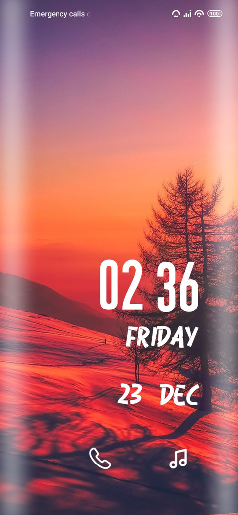 Sunset screenshot