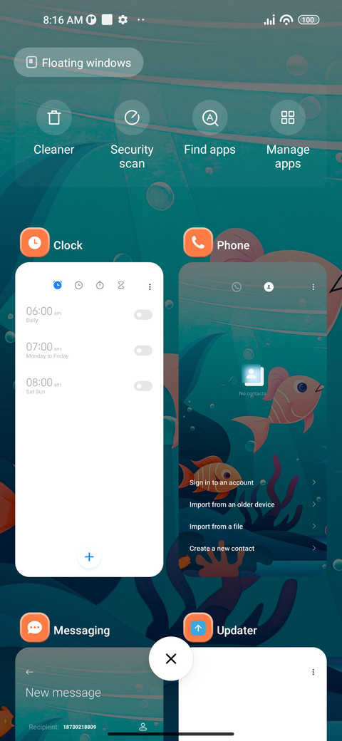 AquaWonder screenshot