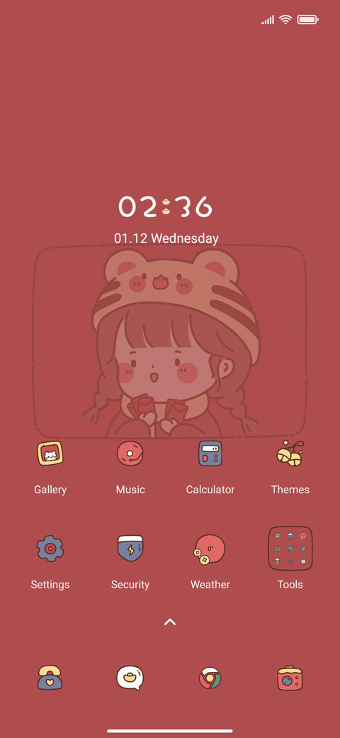New Year Woman screenshot