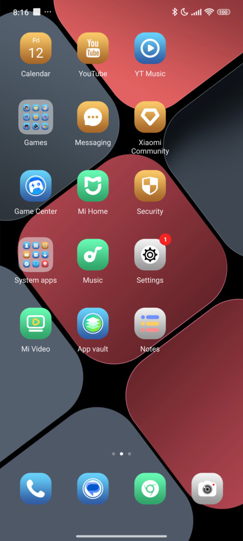 Classic Red Black screenshot