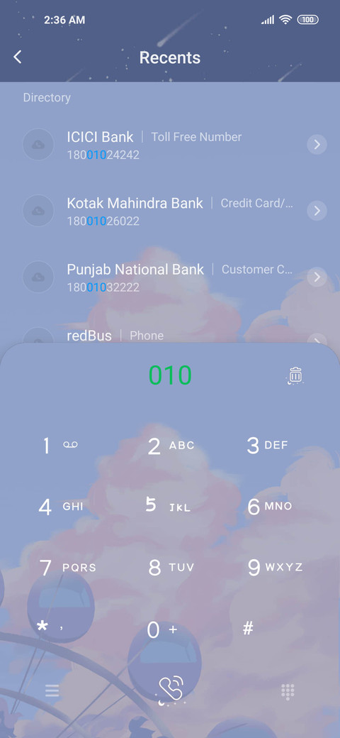 Moon clouds screenshot