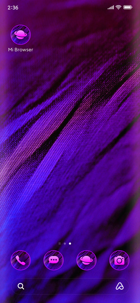 Purple Click screenshot