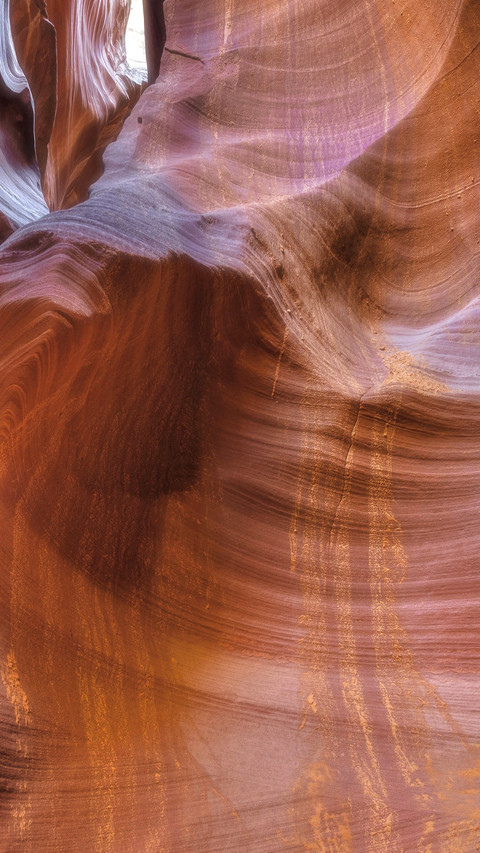 Low angle view of rock layers in lingyang canyon screenshot