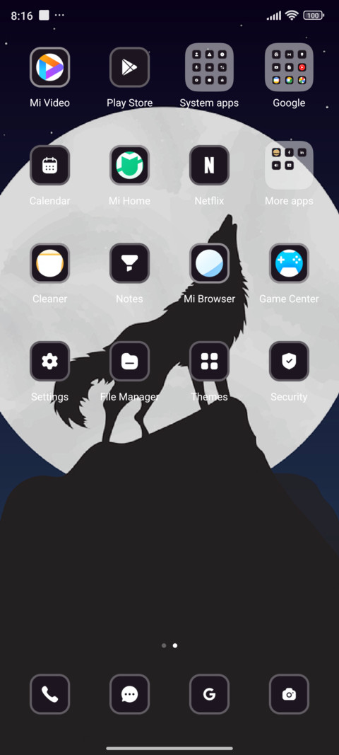 Wolf screenshot
