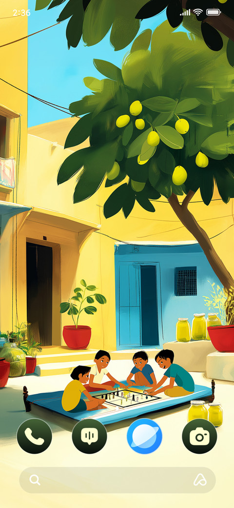 Courtyard Chill screenshot