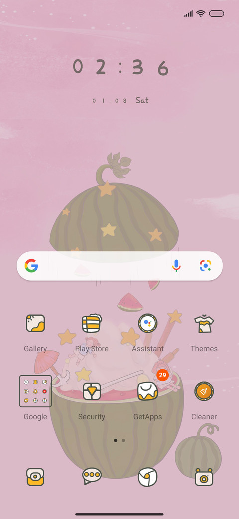 Galaxy dream screenshot