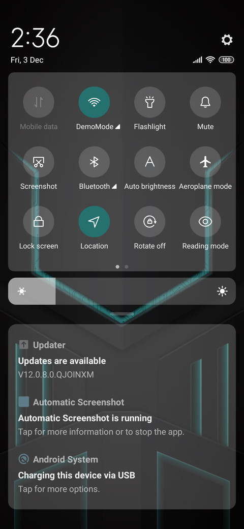 Dynamic Technology screenshot