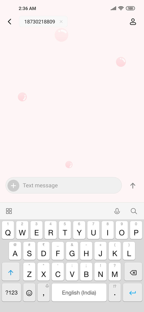 pink bubble screenshot