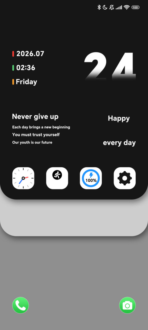 Ink Pale White screenshot