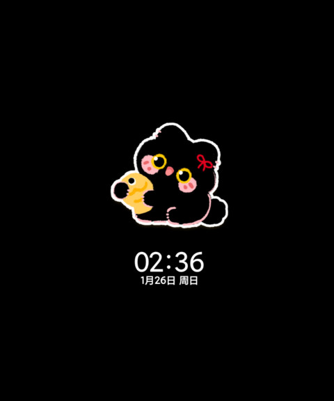 复古幸运水果小黑猫 screenshot