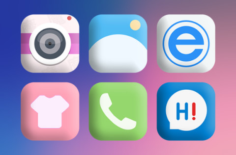Square Button Ui_DWM4 screenshot