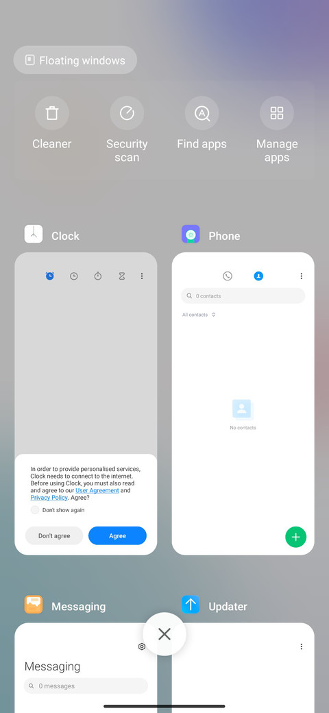 Gradient ball screenshot