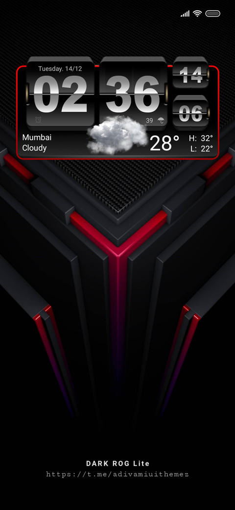 DARK ROG v12 screenshot