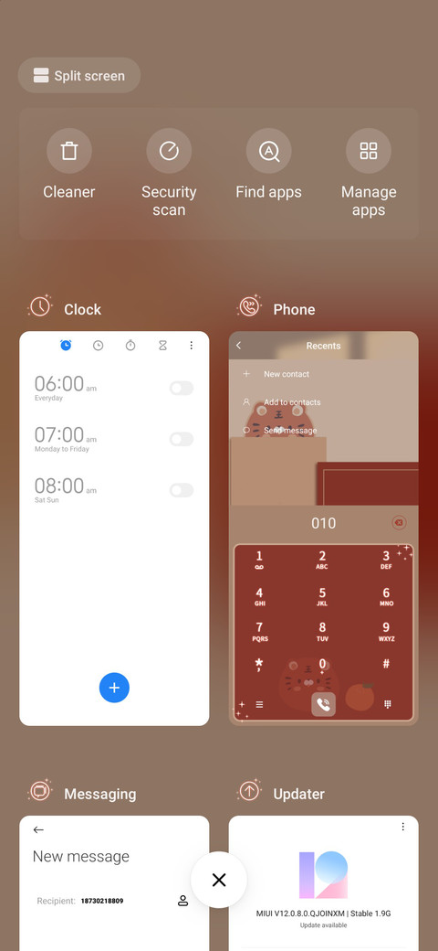 New year sticker screenshot