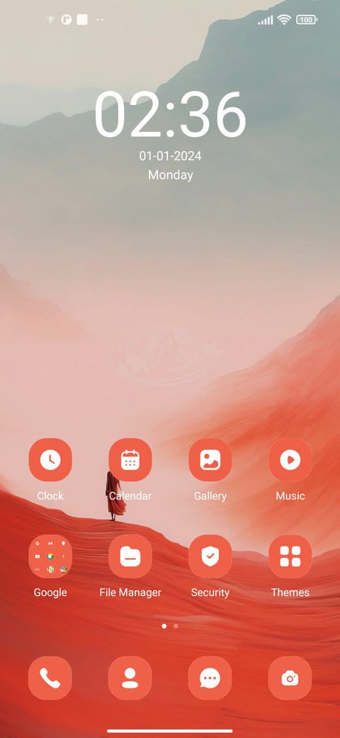 Aesthetic screenshot
