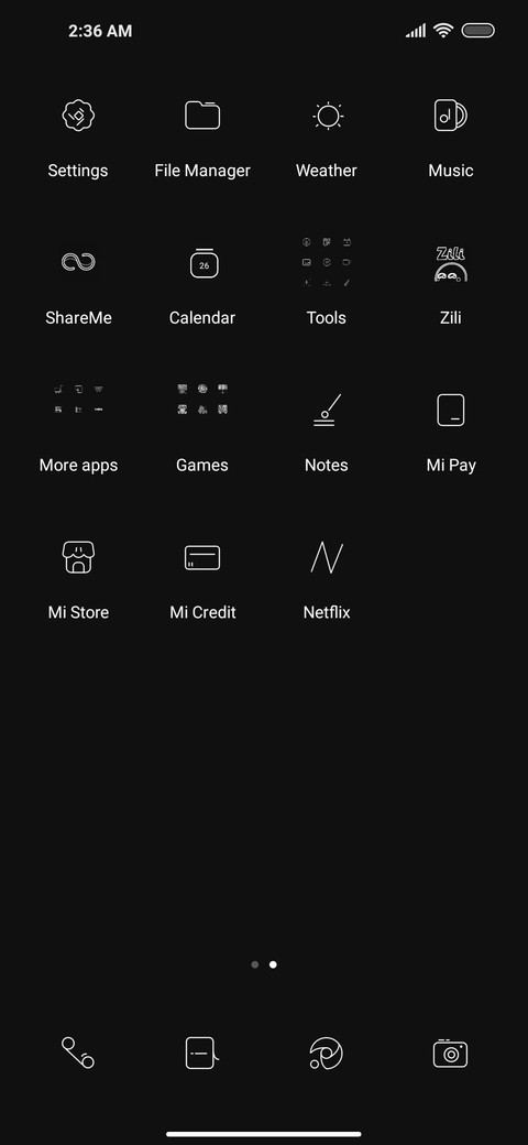 black screenshot