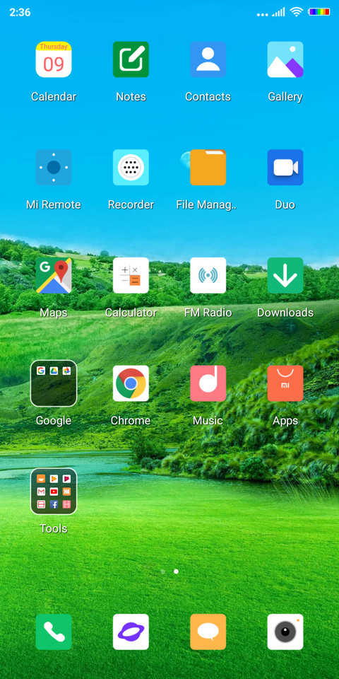 Green_DWM19 screenshot