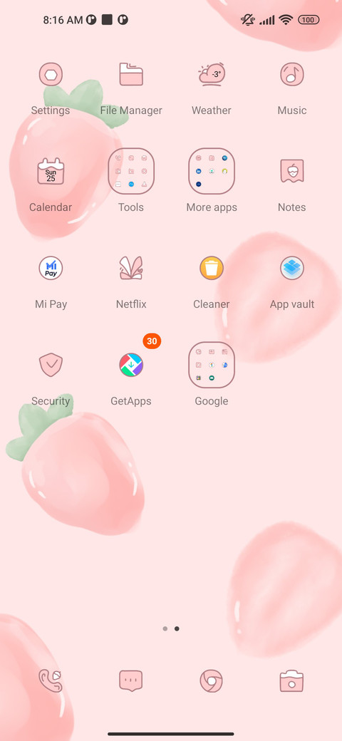 Sweet strawberry screenshot